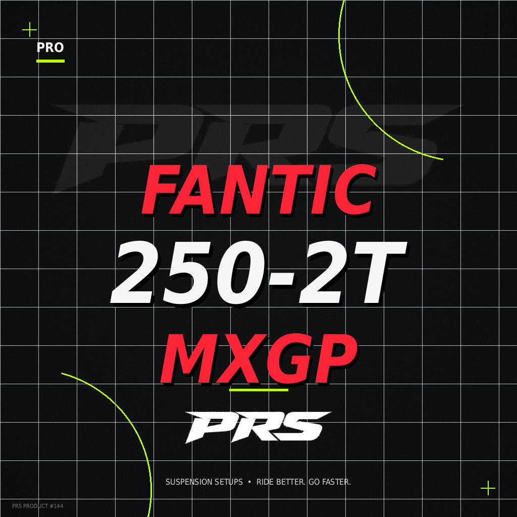 PRS Fantic 250-2T MXGP setup