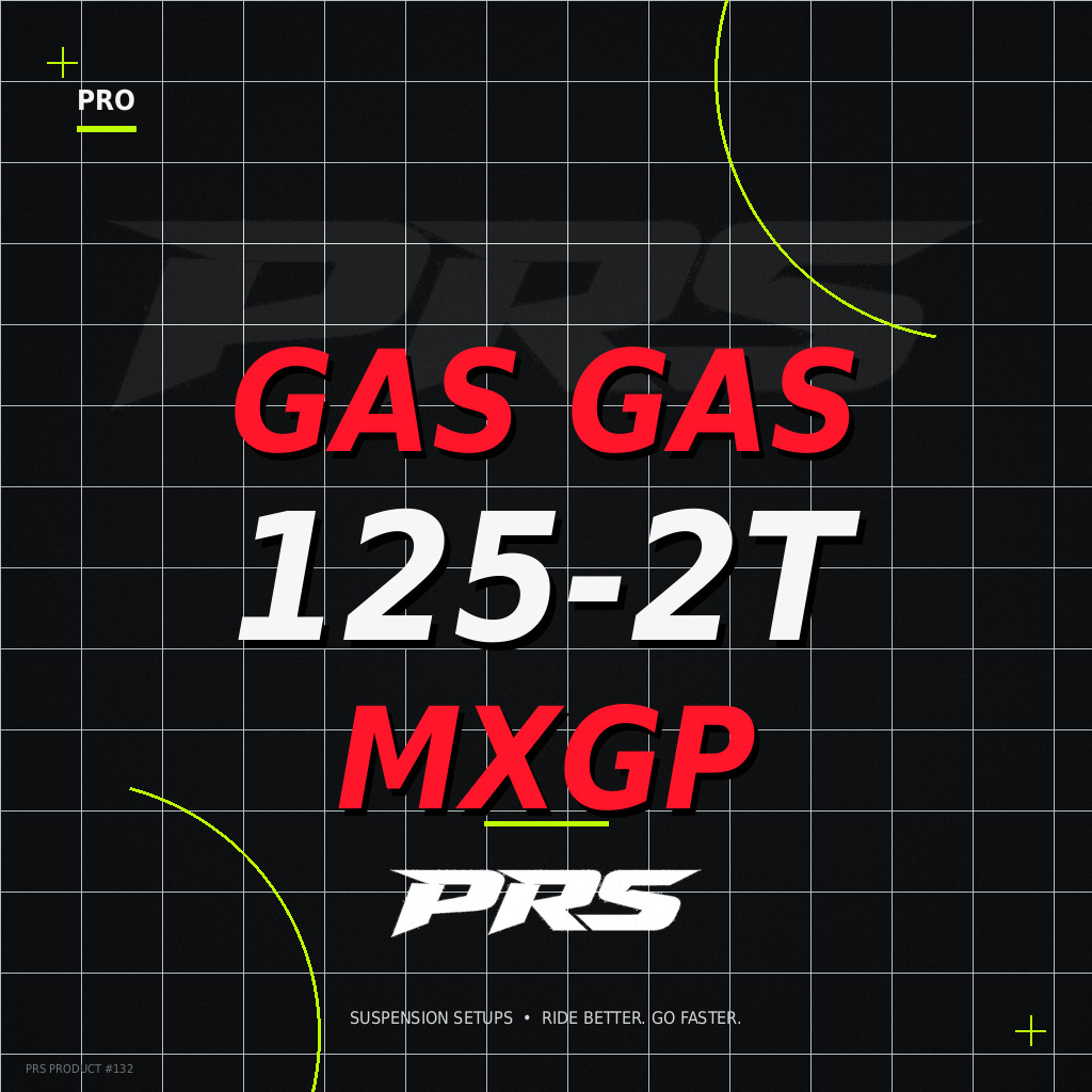 PRS Gas Gas 125-2T MXGP suspension setup
