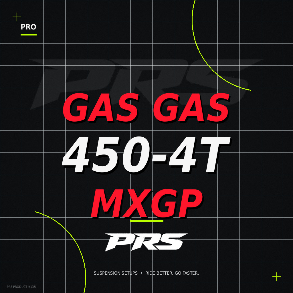 PRS Gas Gas 450-4T MXGP suspension setup