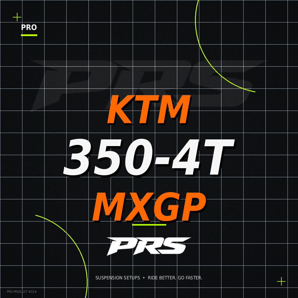 PRS KTM 350-4T MXGP setup