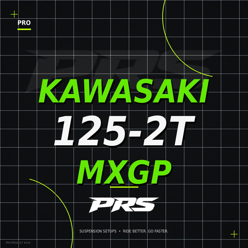 PRS Kawasaki 125-2T MXGP suspension setup