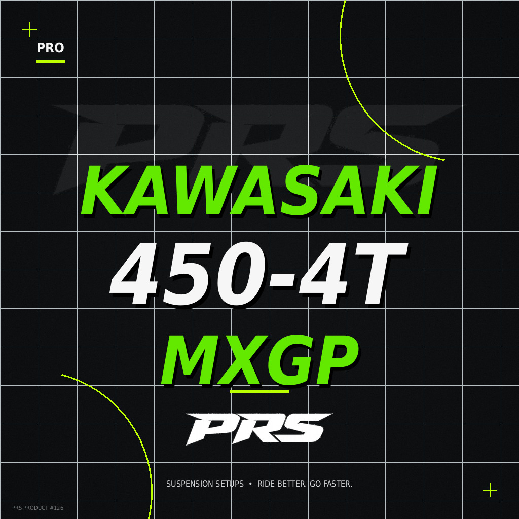 PRS Kawasaki 450-4T MXGP suspension setup