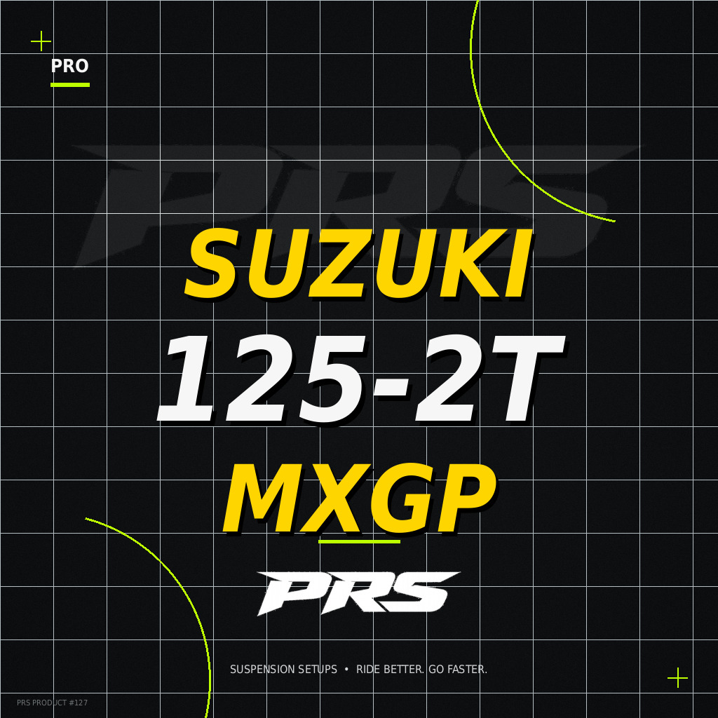 PRS Suzuki 125-2T MXGP suspension setup