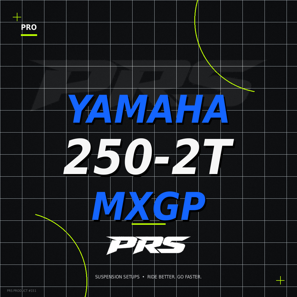 PRS Yamaha 250-2T MXGP setup