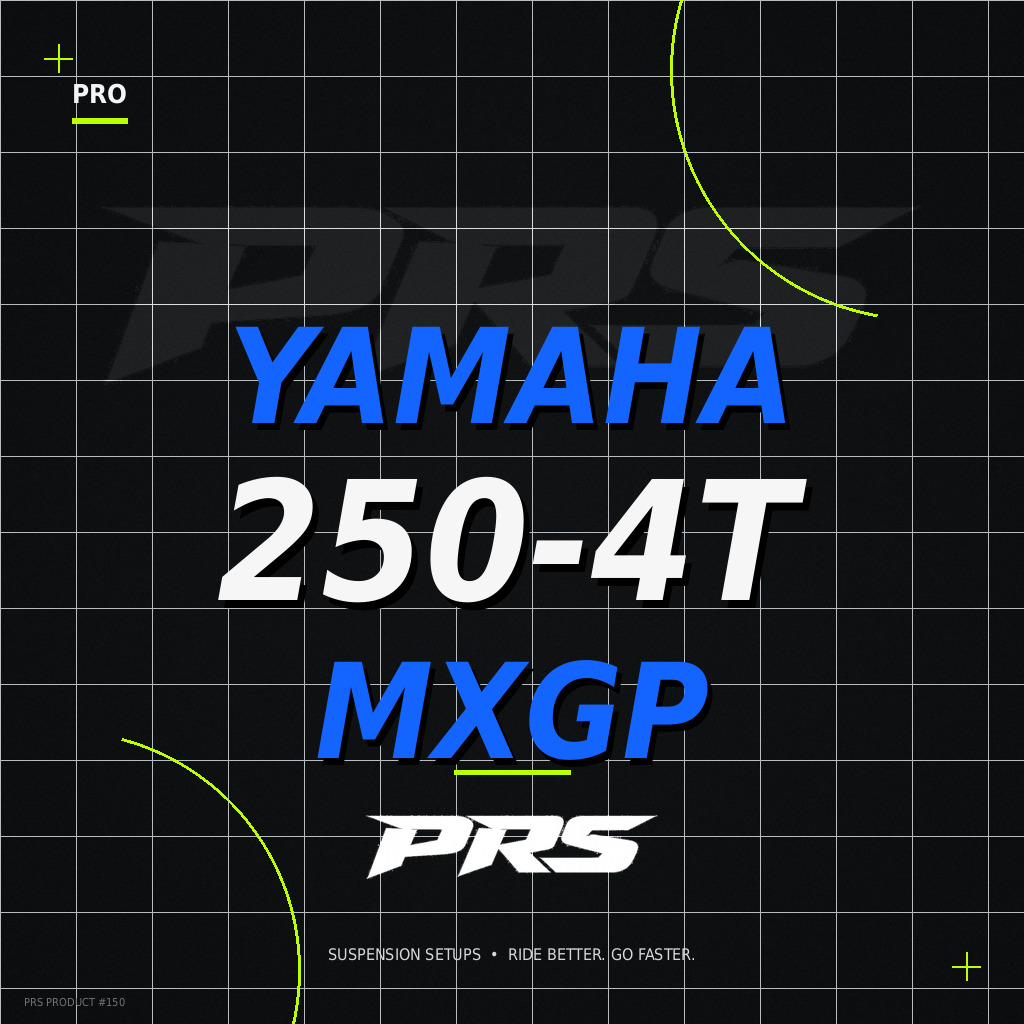 PRS Yamaha 250-4T MXGP setup