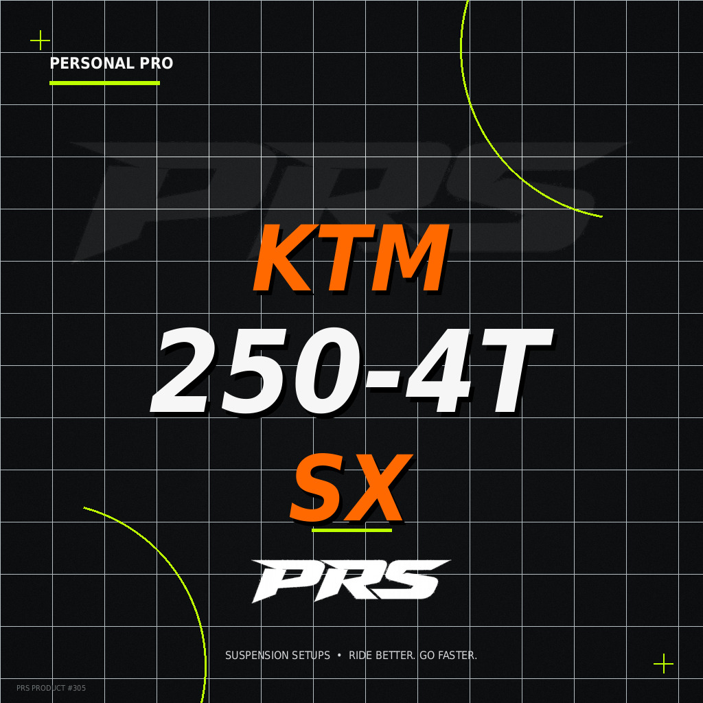 PERSONAL PRO KTM 250-4 SX SETUP